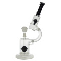 Double Sphere Showerheads Microscope Glass Water Pipe for Smoking (ES-GB-433)